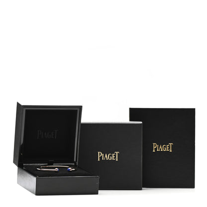 Piaget 18K Rose Gold Lapis Lazuli Possession Open Bangle Bracelet 4 of 4
