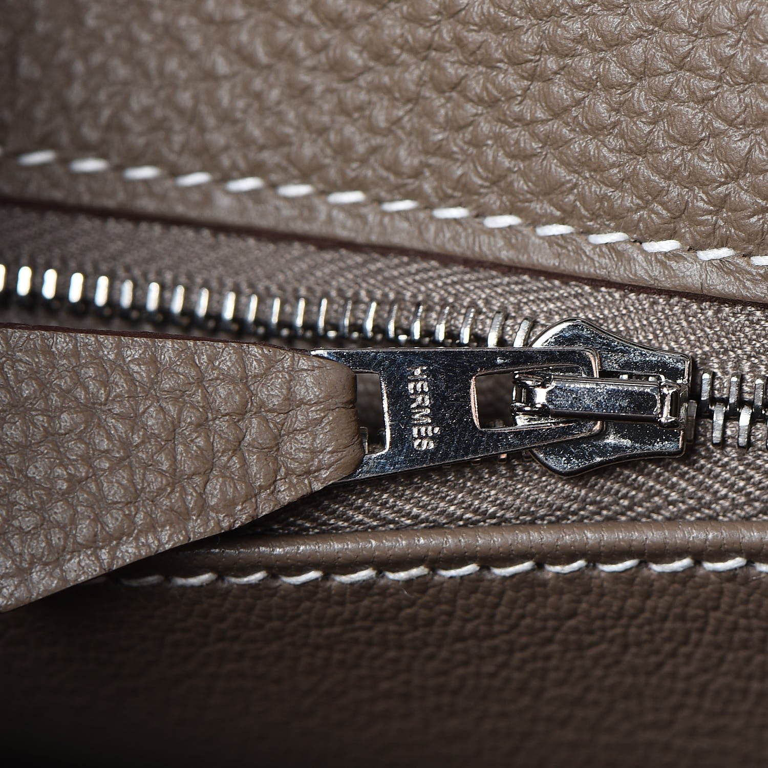 Hermes Togo Kelly Retourne 28 Etoupe 20 of 36