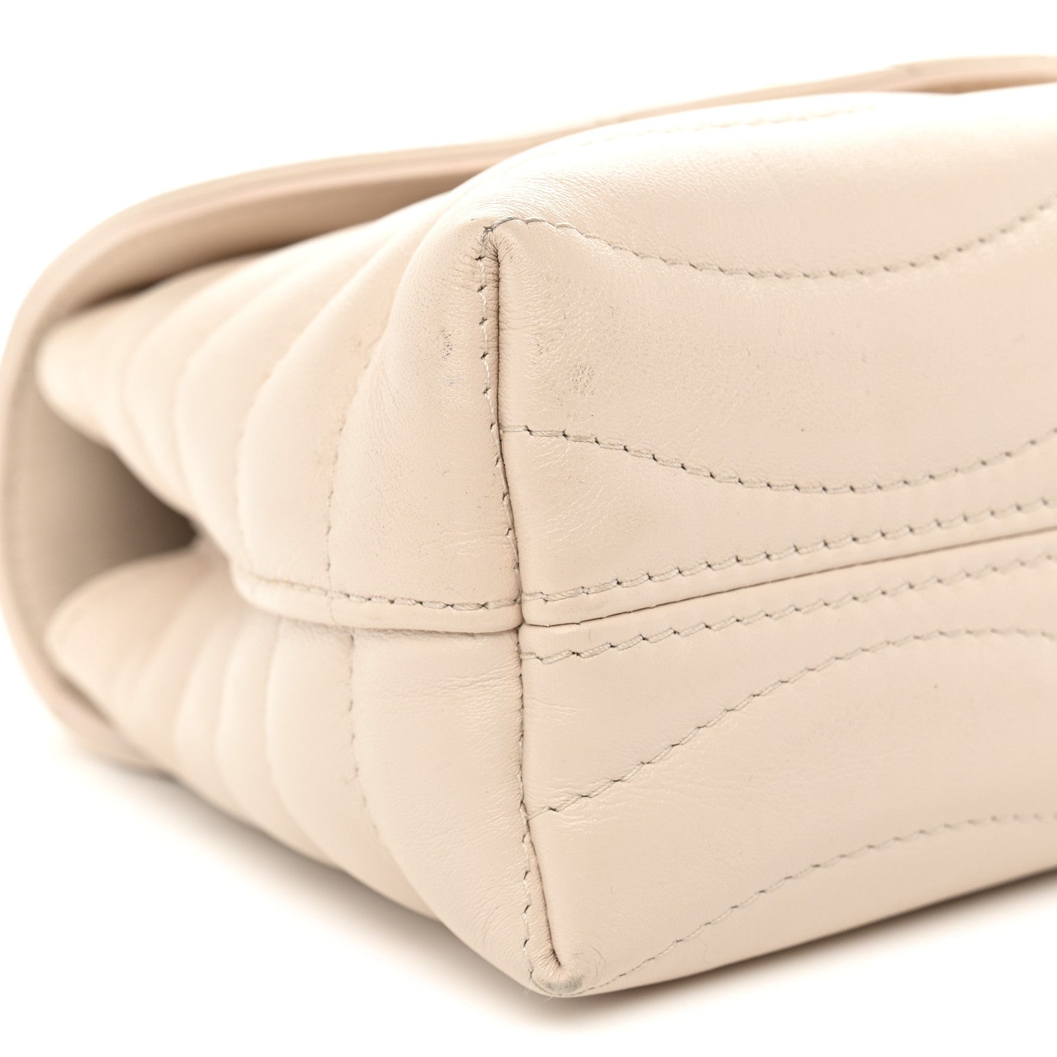 Louis Vuitton Calfskin Hold Me New Wave  Ivory 8 of 11