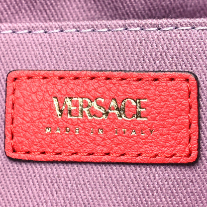 Versace Calfskin La Medusa Round Camera Bag Red 6 of 9