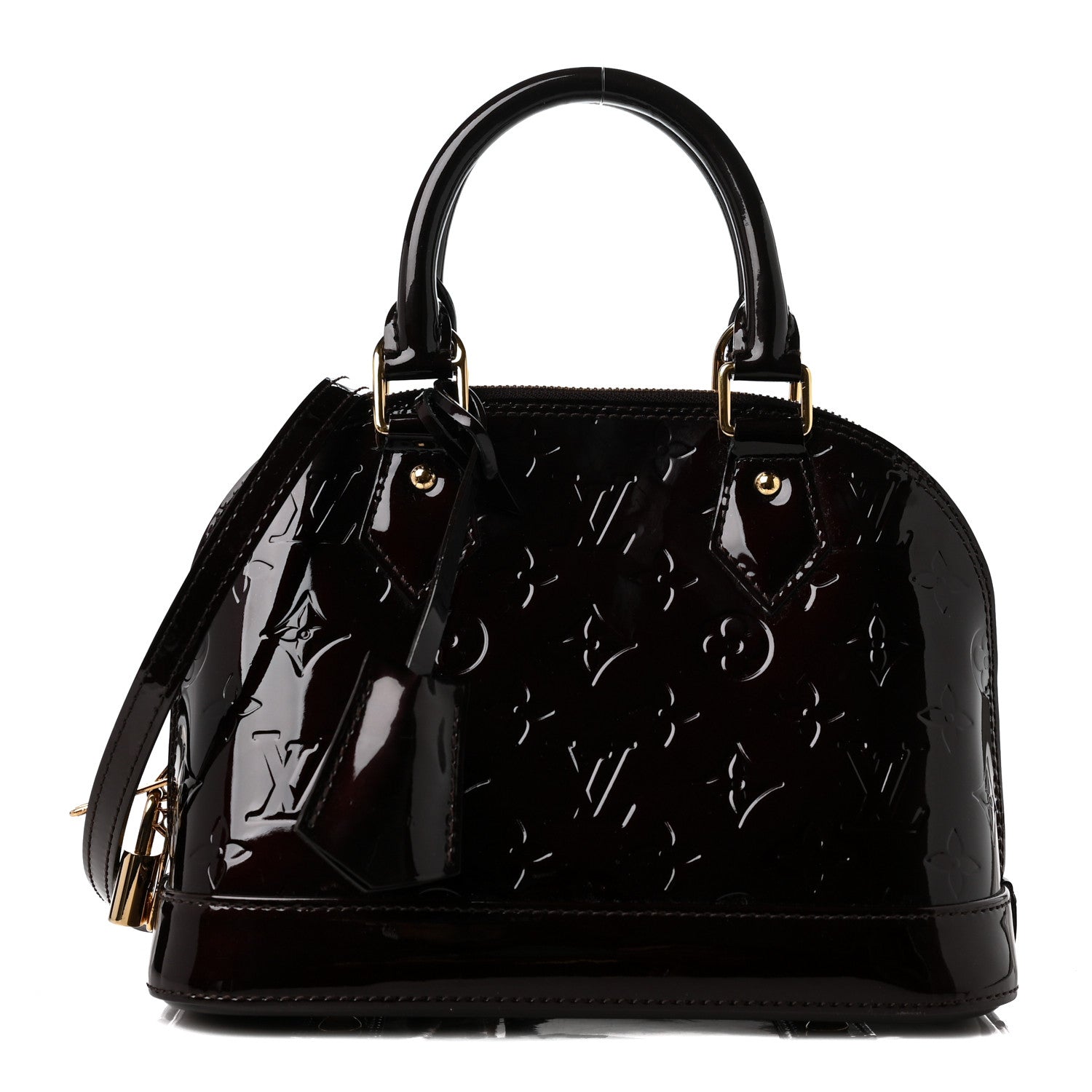 Louis Vuitton Vernis Alma BB Amarante 1 of 8
