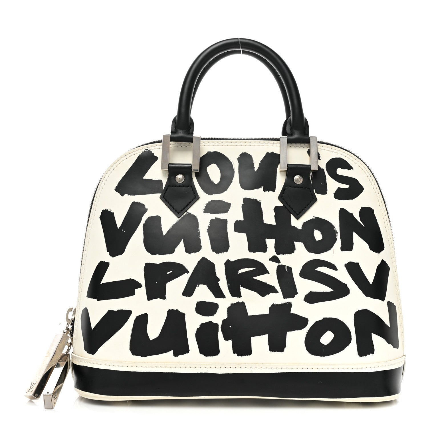 Louis Vuitton Graffiti Alma MM Black 1 of 13