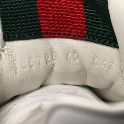 Gucci Calfskin Womens Re-Web Sneakers 40 White Pink 10 of 10
