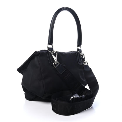 Givenchy Nylon Logo Small Pandora Black White 2 of 9