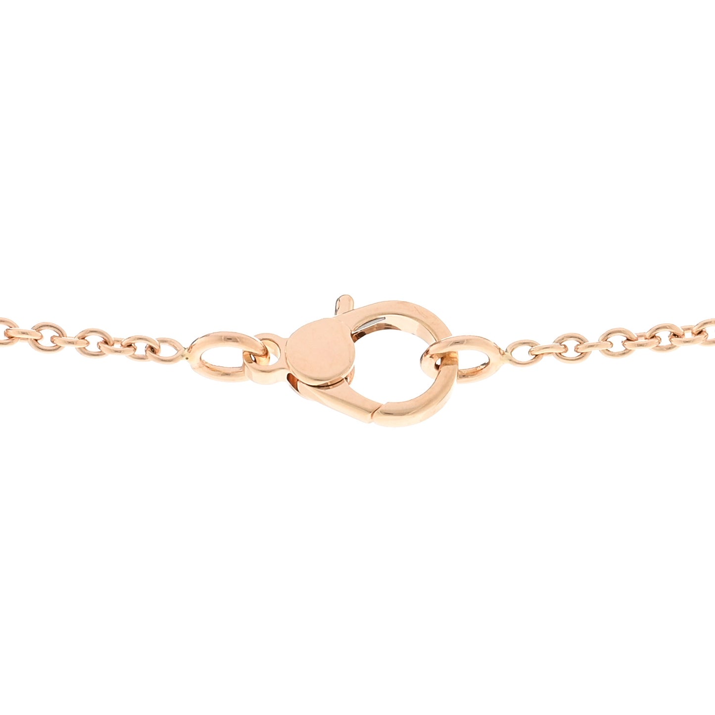 18K Rose Gold Diamond Finesse Pendant Necklace