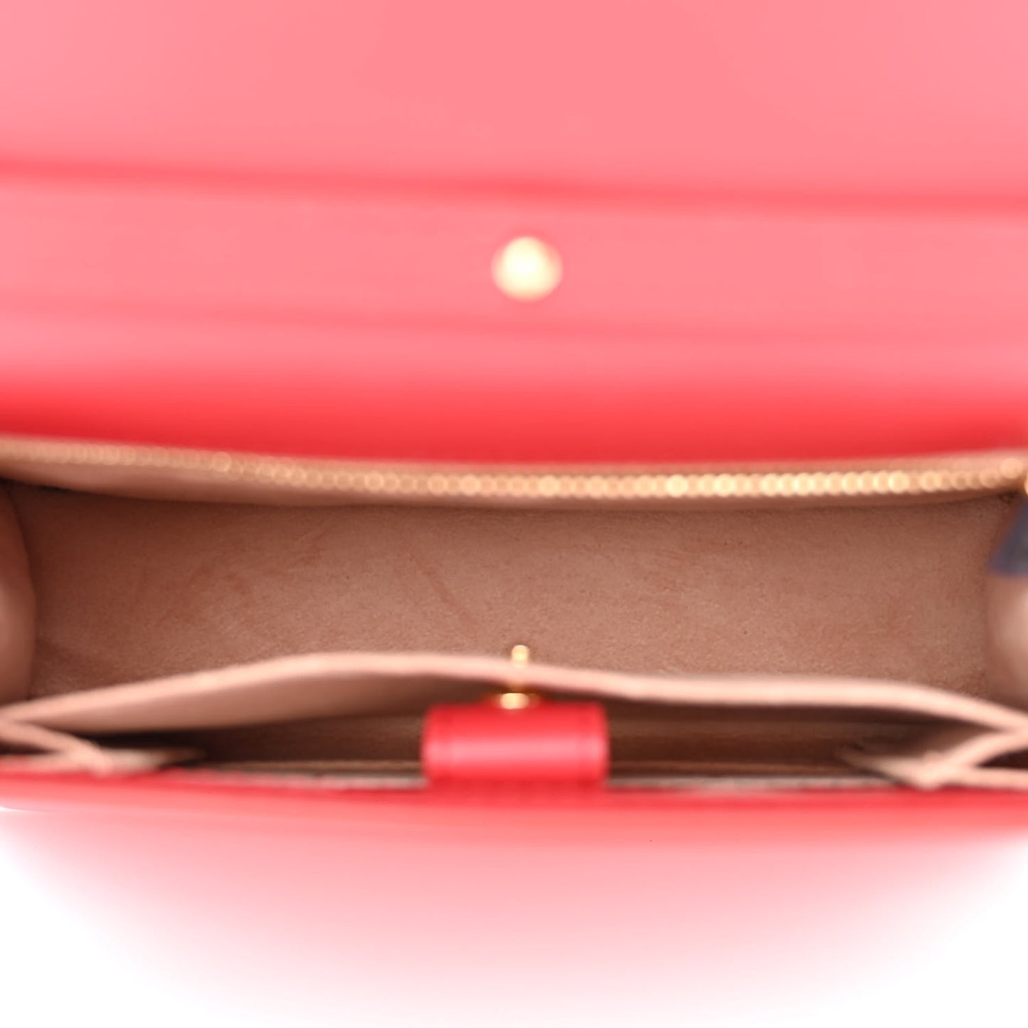 Calfskin DG Logo Flap Crossbody Bag Red