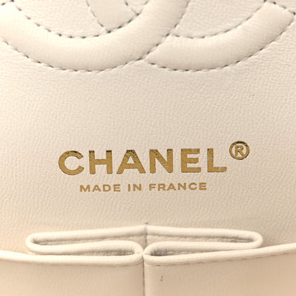 Chanel Caviar Quilted Small Double Flap White 6 of 9