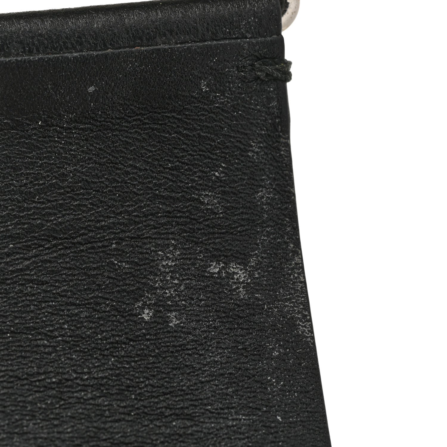 Chanel Calfskin Crystal CC Cuff Bracelet M Black 7 of 9