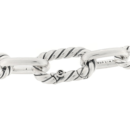 David Yurman Sterling Silver 18K Rose Gold 8.5mm Madison Chain Bracelet 3 of 4