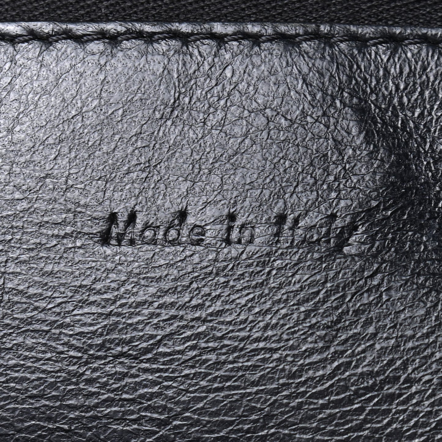 Nubuck Elephant Calfskin Mini Luggage Navy Dune