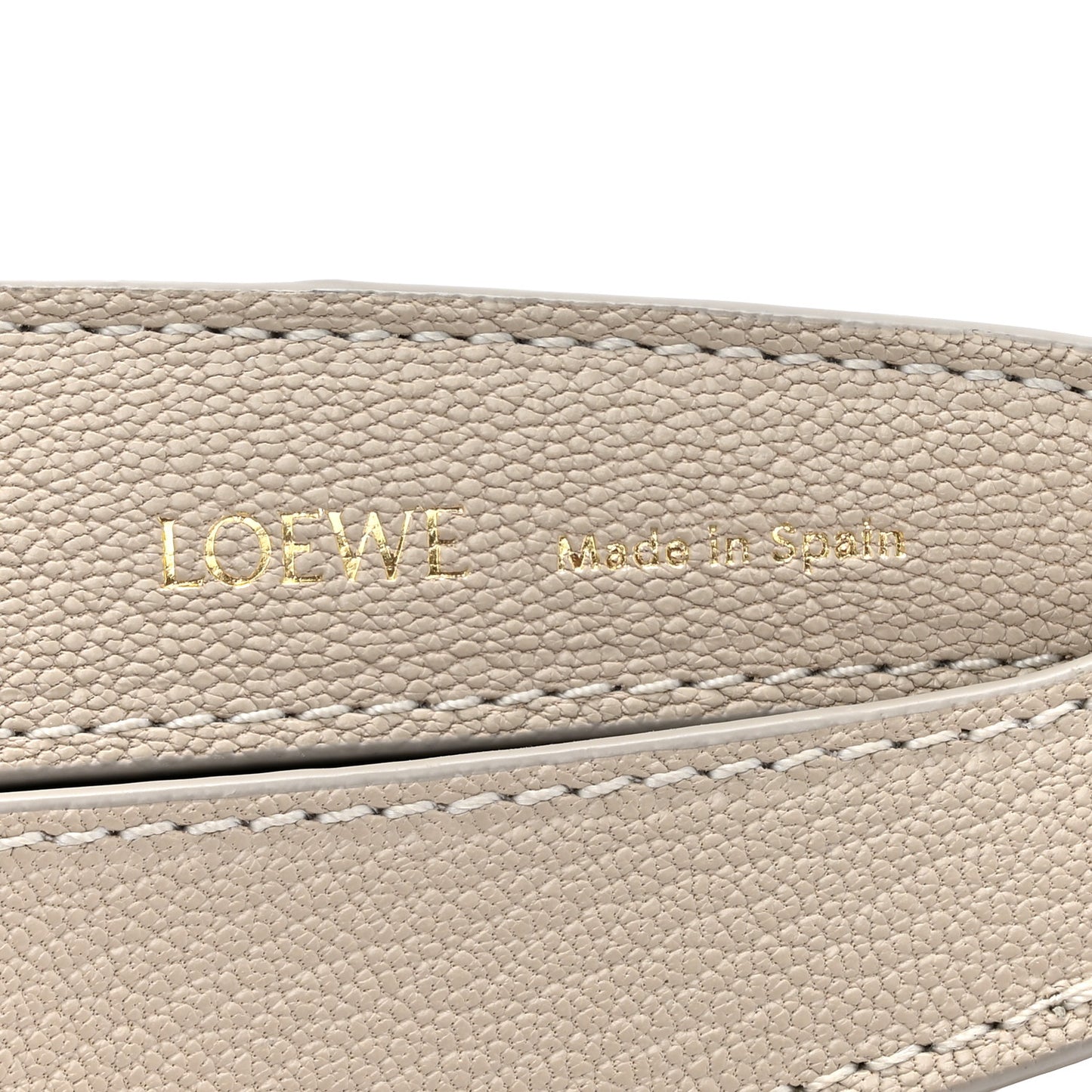 Satin Calfskin Jacquard Small Luna Bag Oat