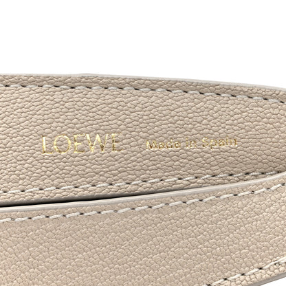 Loewe Satin Calfskin Jacquard Small Luna Bag Oat 6 of 11