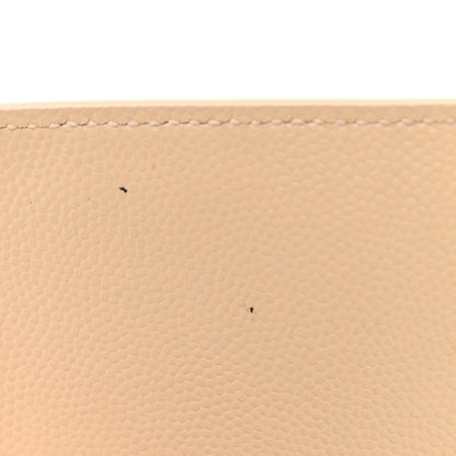 Saint Laurent Grain De Poudre Small Monogram Kate Satchel Nude Powder 13 of 15
