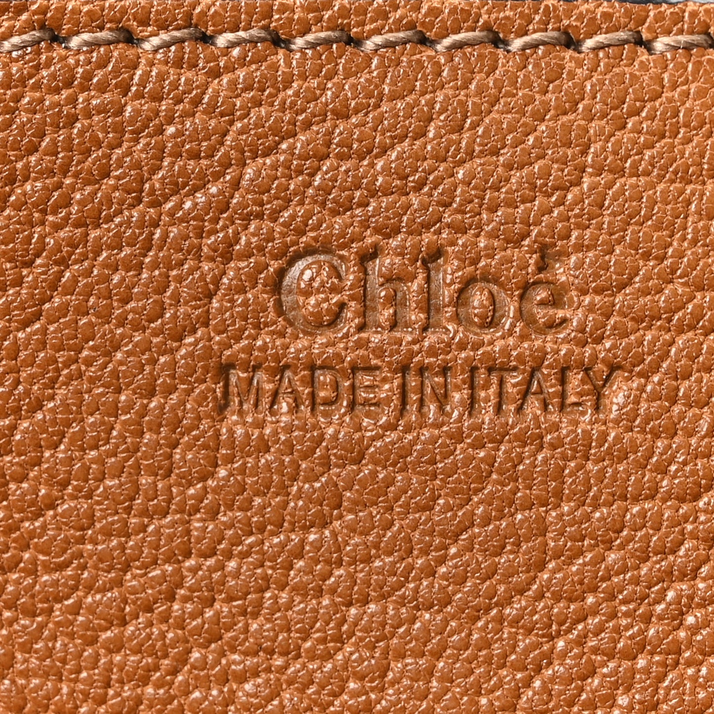 Grained Lambskin Mini Drew Shoulder Bag Caramel