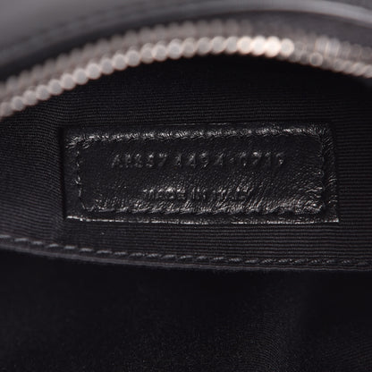 Saint Laurent Calfskin Matelasse Monogram Lou Camera Bag Black 7 of 10