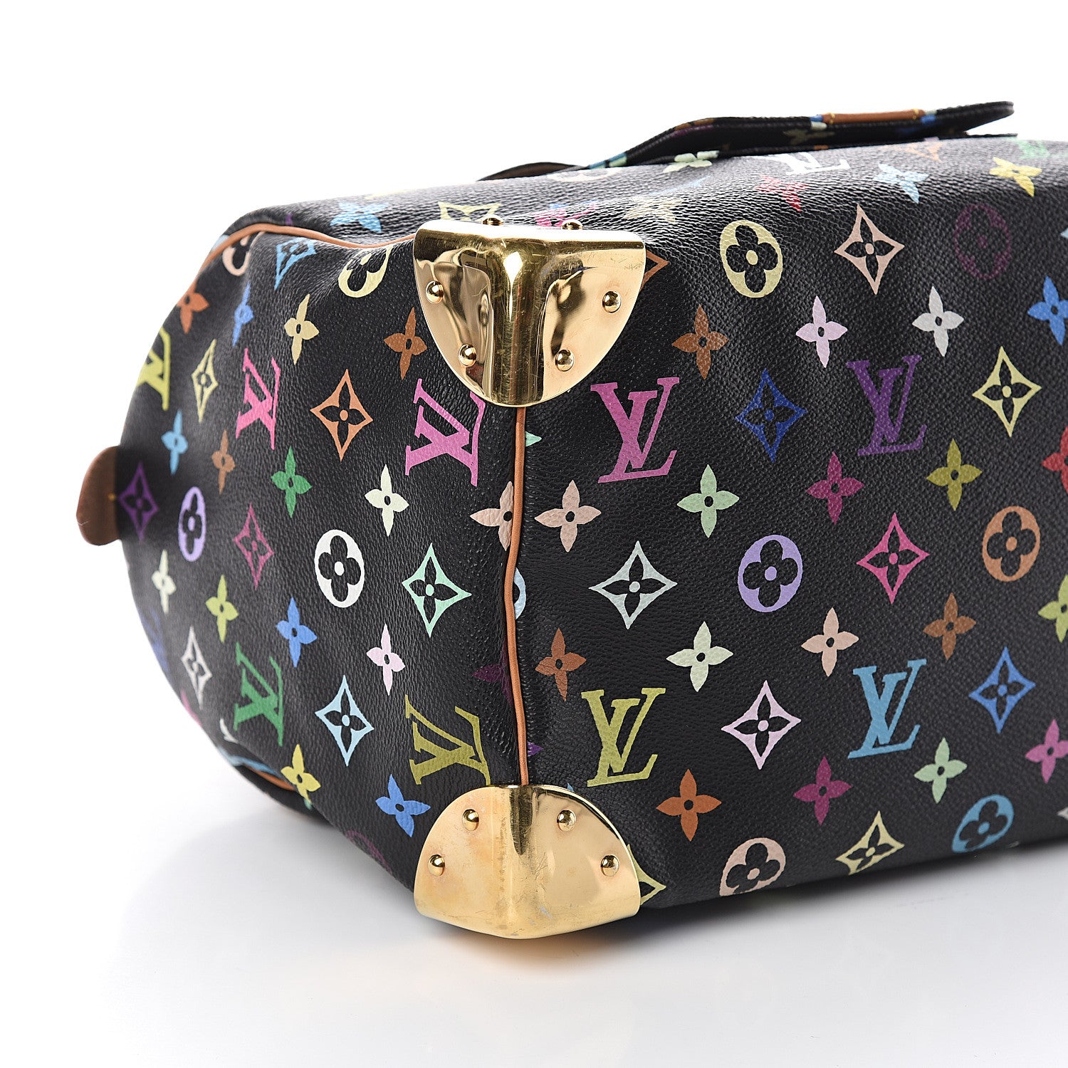 Louis Vuitton Monogram Multicolor Speedy 30 Black 6 of 7