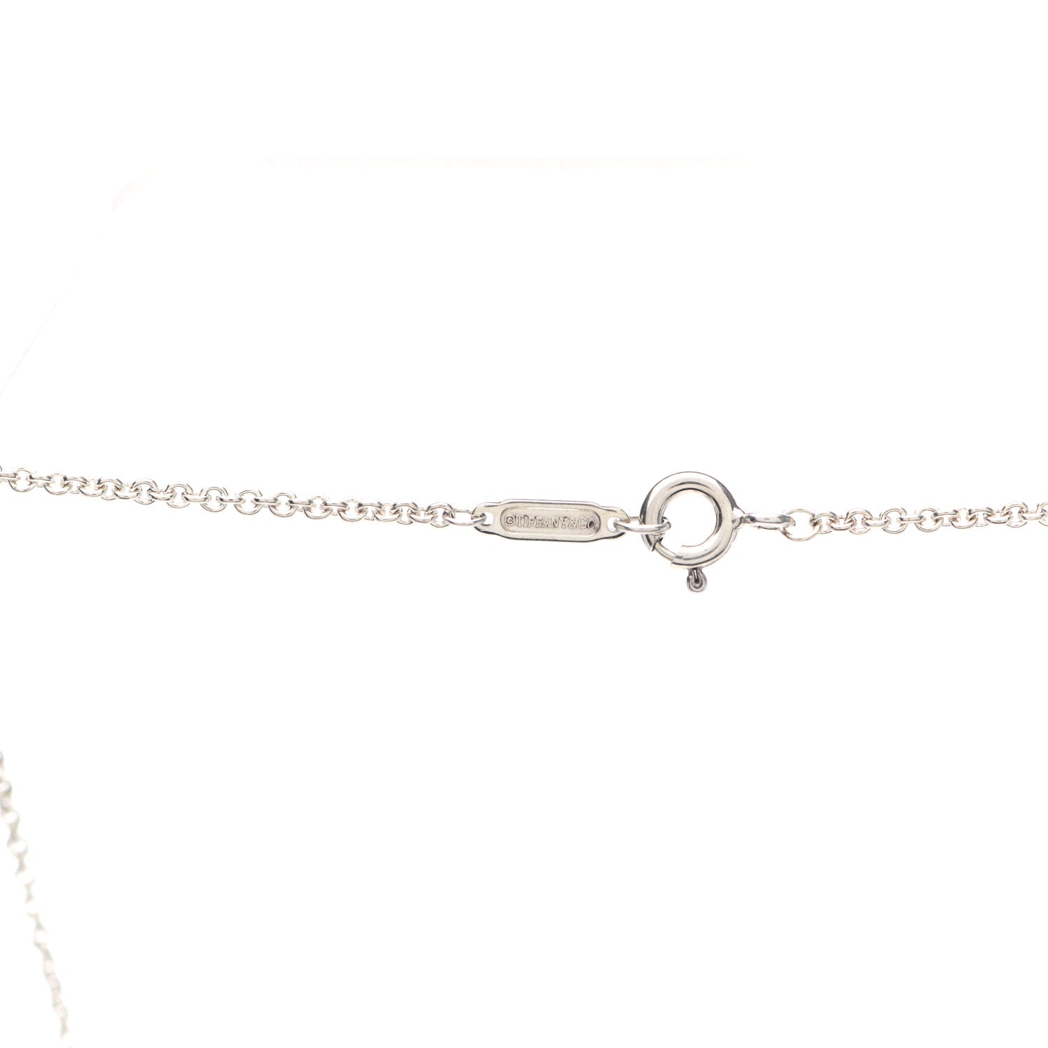 Tiffany Sterling Silver Mother of Pearl Return to Tiffany Pendant Necklace 4 of 4