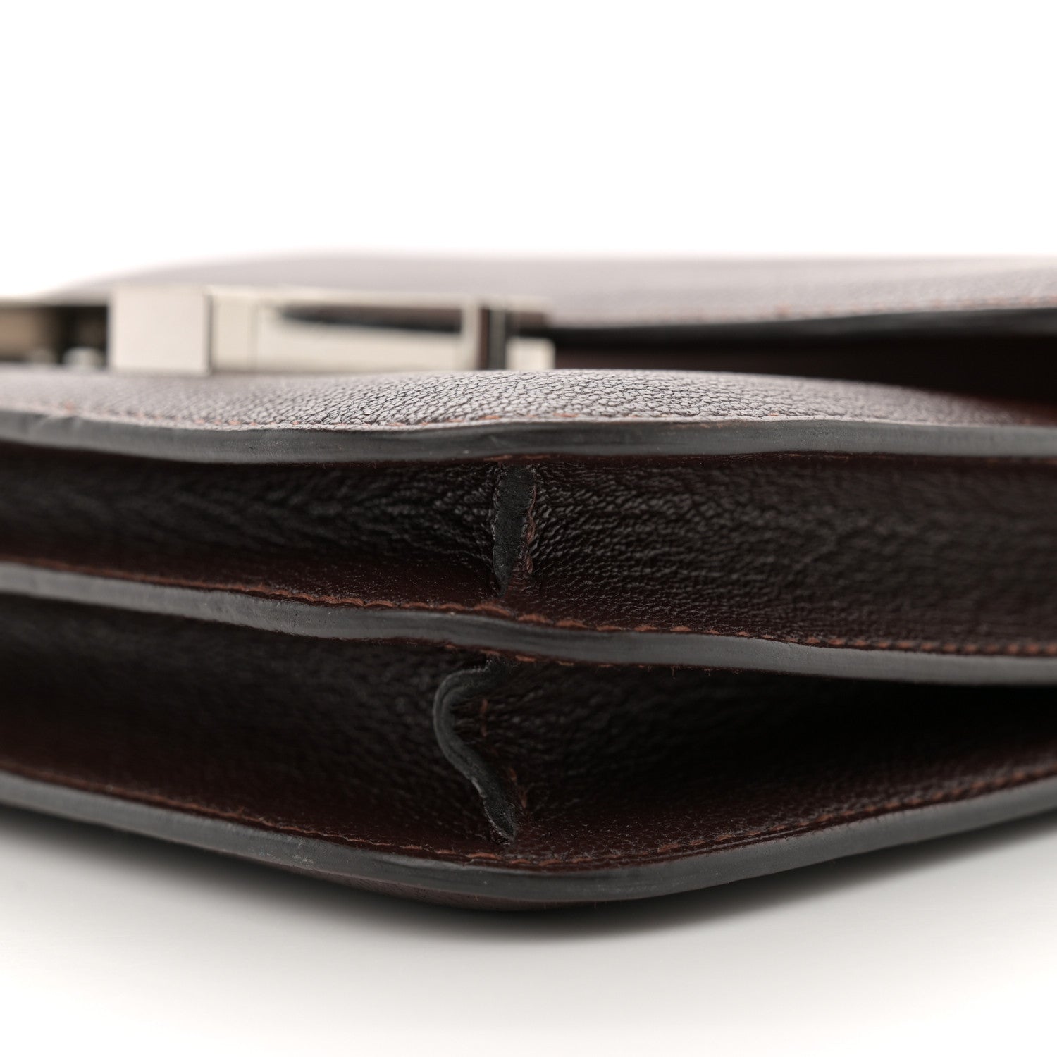 Hermes Chevre Chamkila Verso Constance 18 Havane Gold 10 of 10