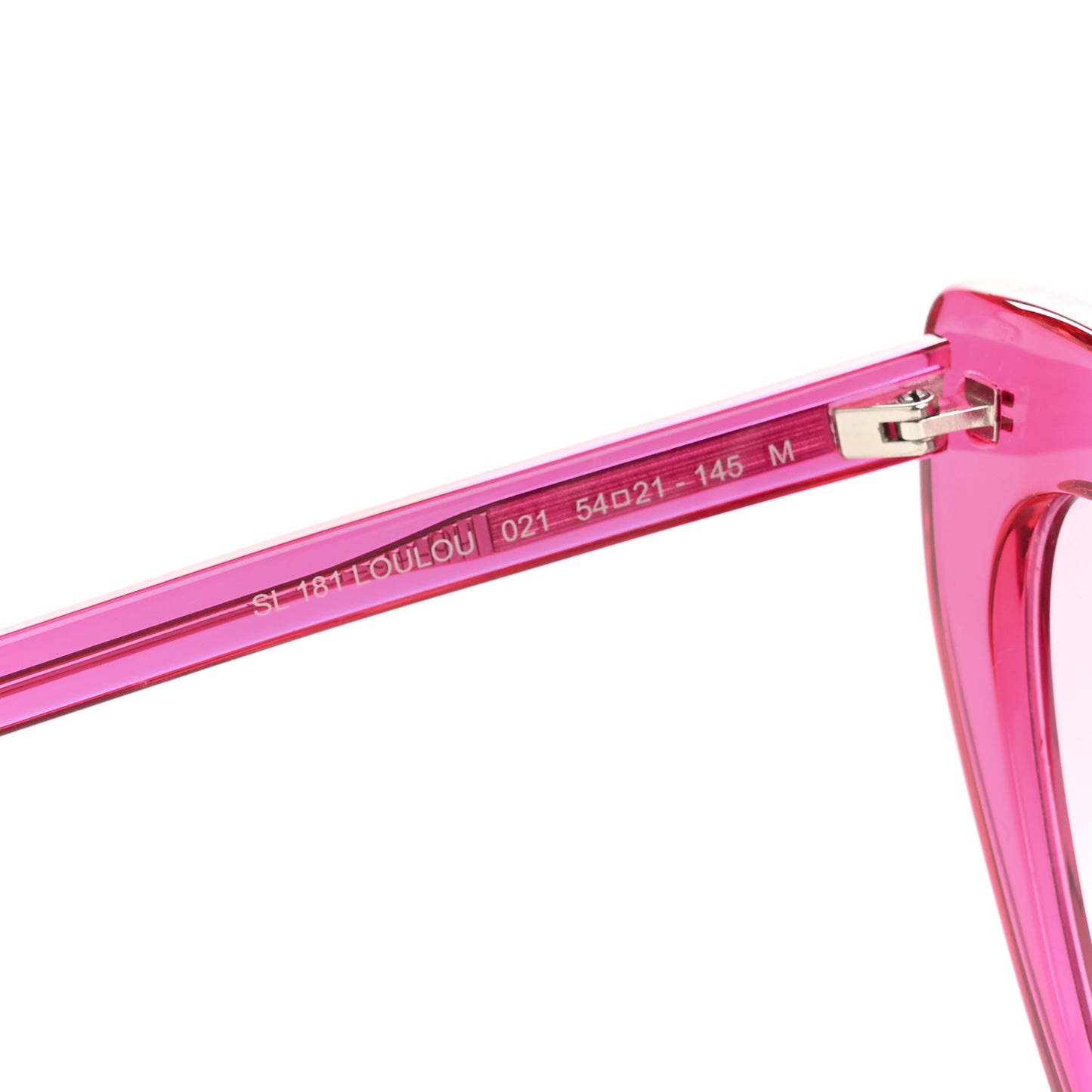 Acetate Heart Frame Loulou SL181 Sunglasses Pink
