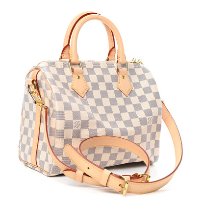 Louis Vuitton Damier Azur Speedy Bandouliere 25 2 of 4