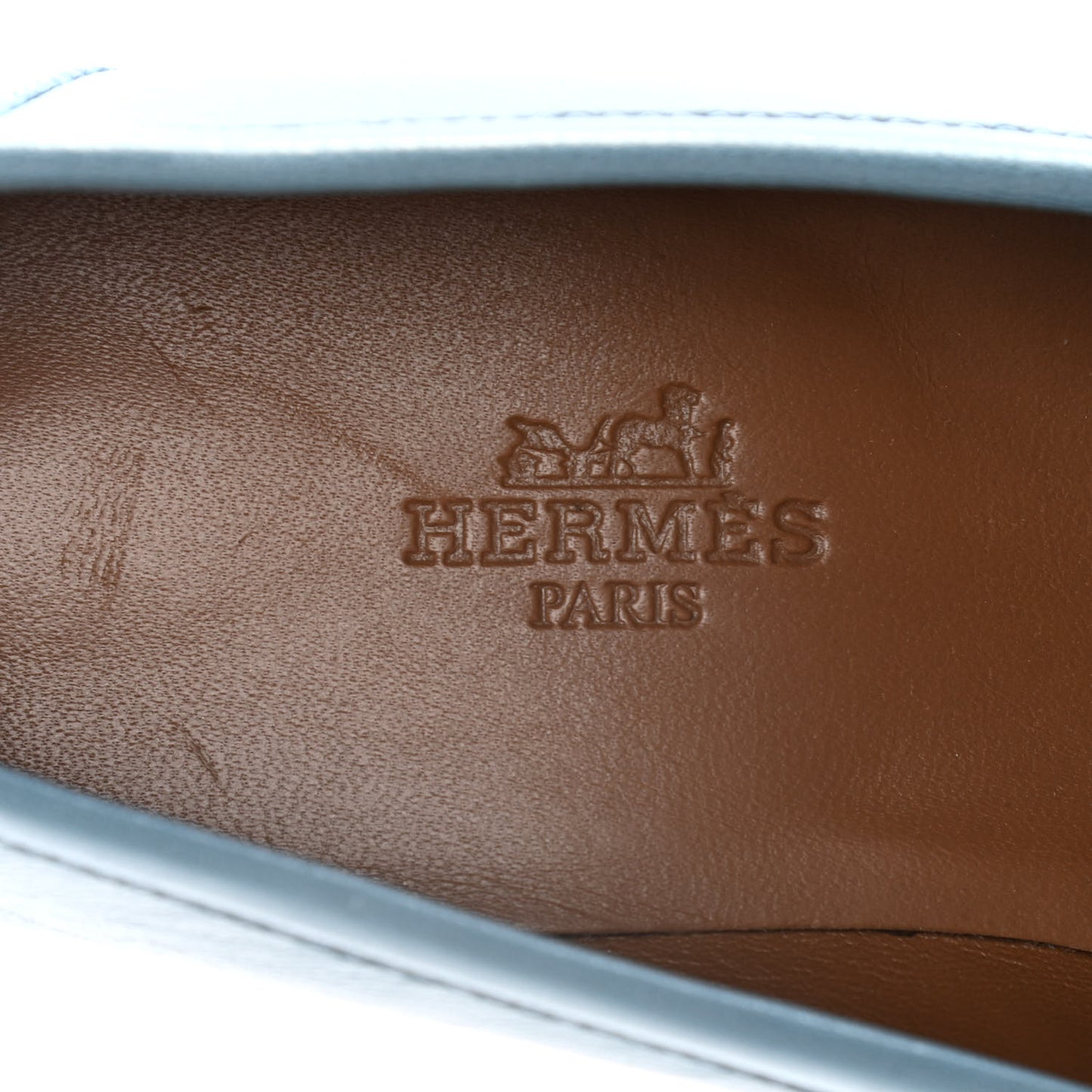 Goatskin Paris Loafers 37 Bleu Dorset