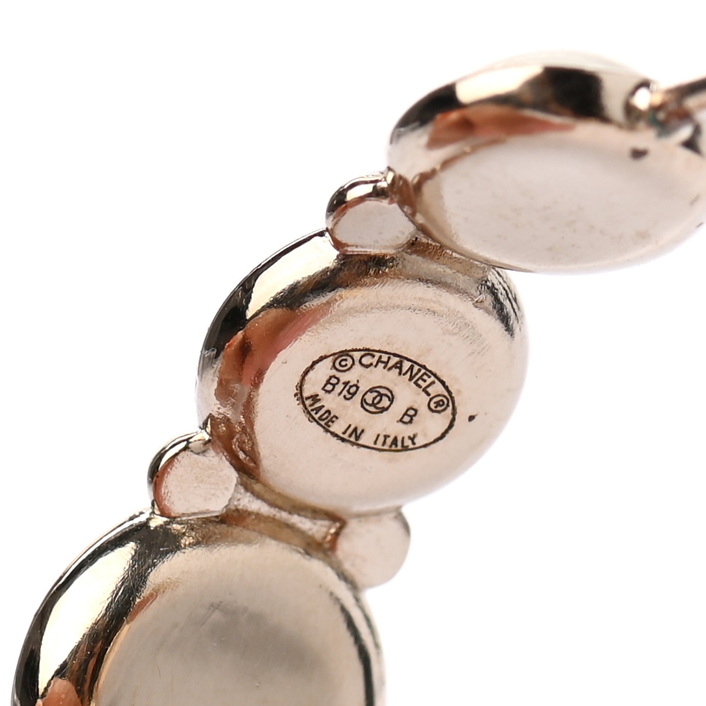 Crystal Pearl Metal Resin Polka Dot Hoop Earrings Gold Black