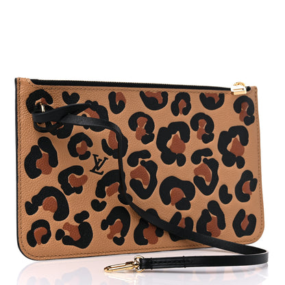 Louis Vuitton Empreinte Monogram Giant Wild At Heart Neverfull MM Pochette 3 of 6