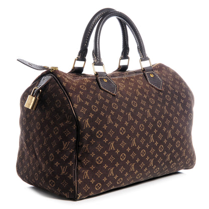 Louis Vuitton Mini Lin Speedy 30 Ebene 3 of 7