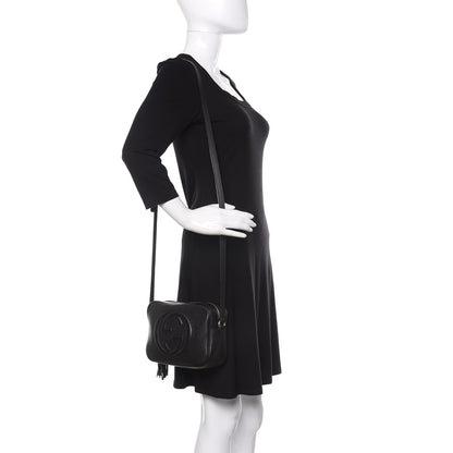 Gucci Pebbled Calfskin Small Soho Disco Bag Black 2 of 10