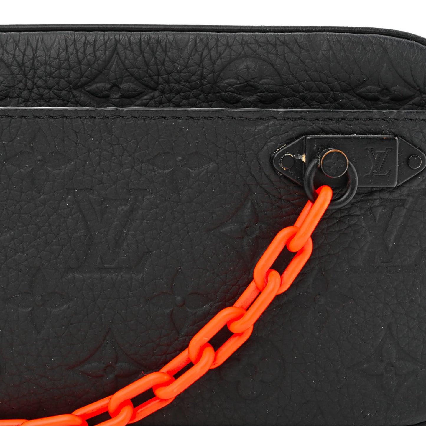 Taurillon Monogram Uniformes Solar Ray Soft Pochette Volga Belt Bag Black
