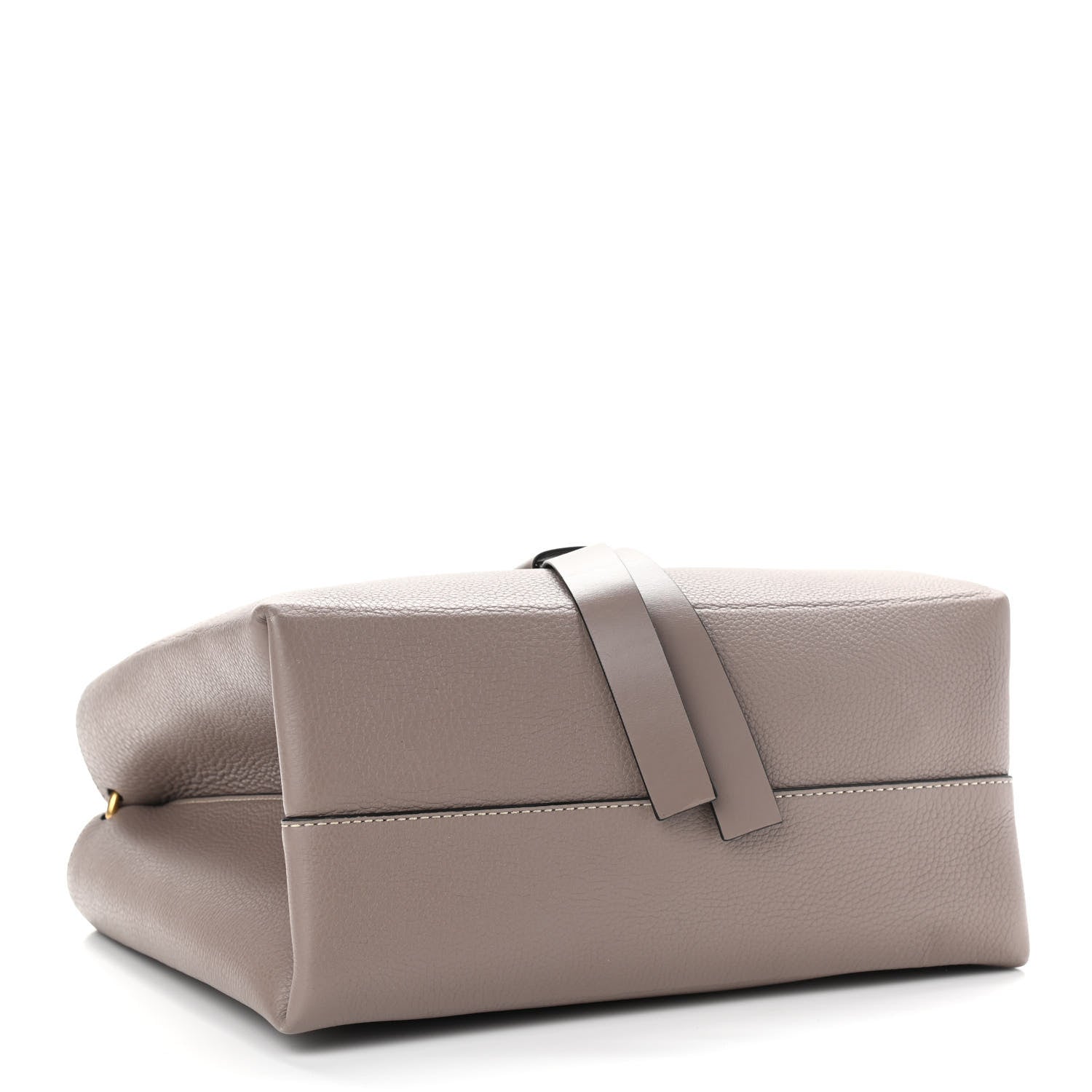 Valentino Garavani Pebbled Calfskin VRing Tote Bag Clay 5 of 10