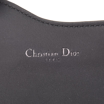 Christian Dior Ultra Matte Calfskin Saddle Card Holder Black 6 of 9