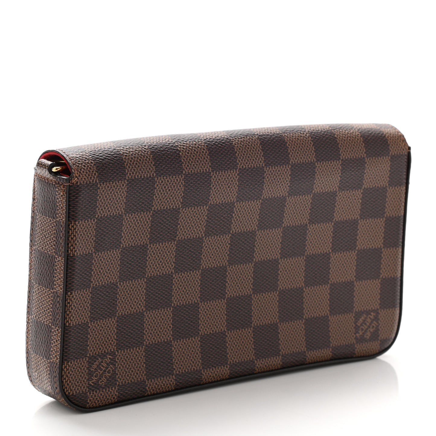 Damier Ebene Pochette Felicie Chain Wallet