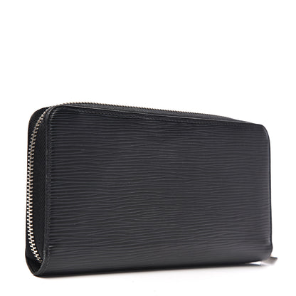 Louis Vuitton Epi Zippy Wallet Black 2 of 5