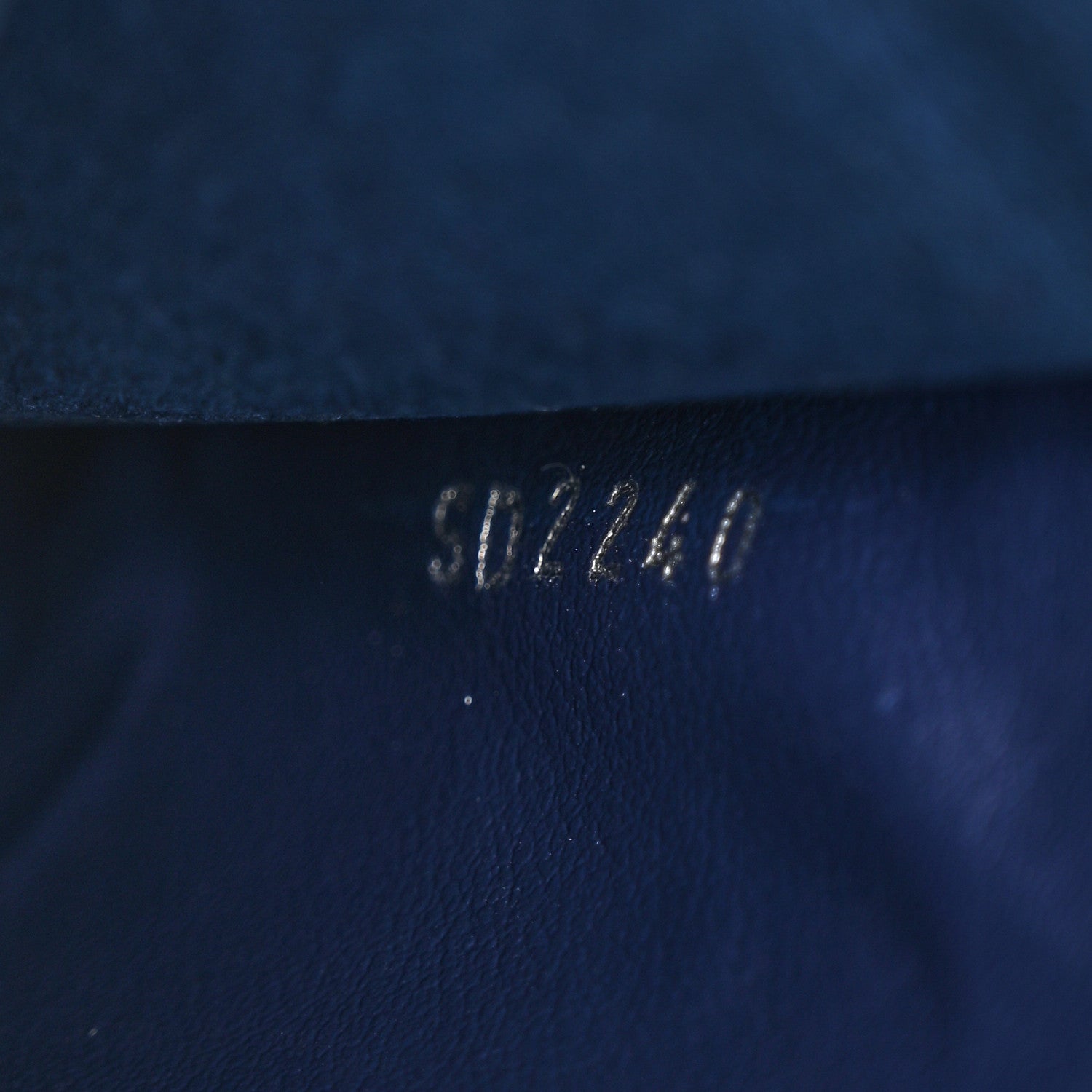 Louis Vuitton Monogram Giant Escale Double Zip Pochette Blue 8 of 11