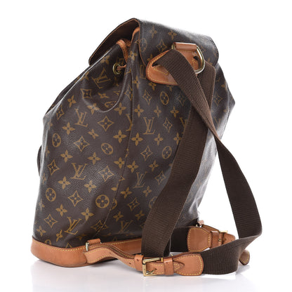 Louis Vuitton Monogram Montsouris GM Backpack 3 of 25
