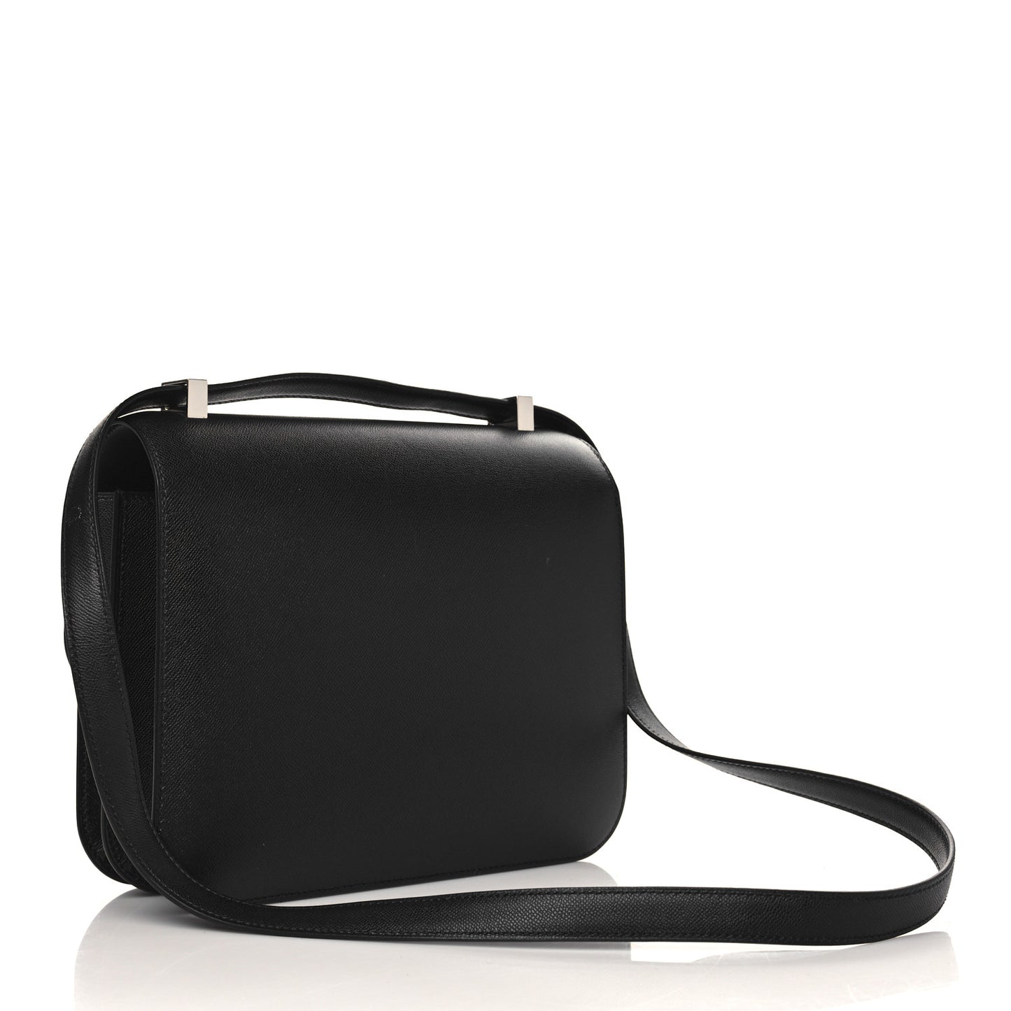 Madame Calfskin Lizard Constance 24 Black Ombre