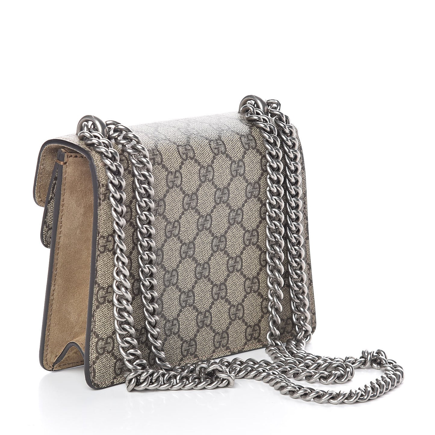 GG Supreme Monogram Mini Dionysus Shoulder Bag Taupe