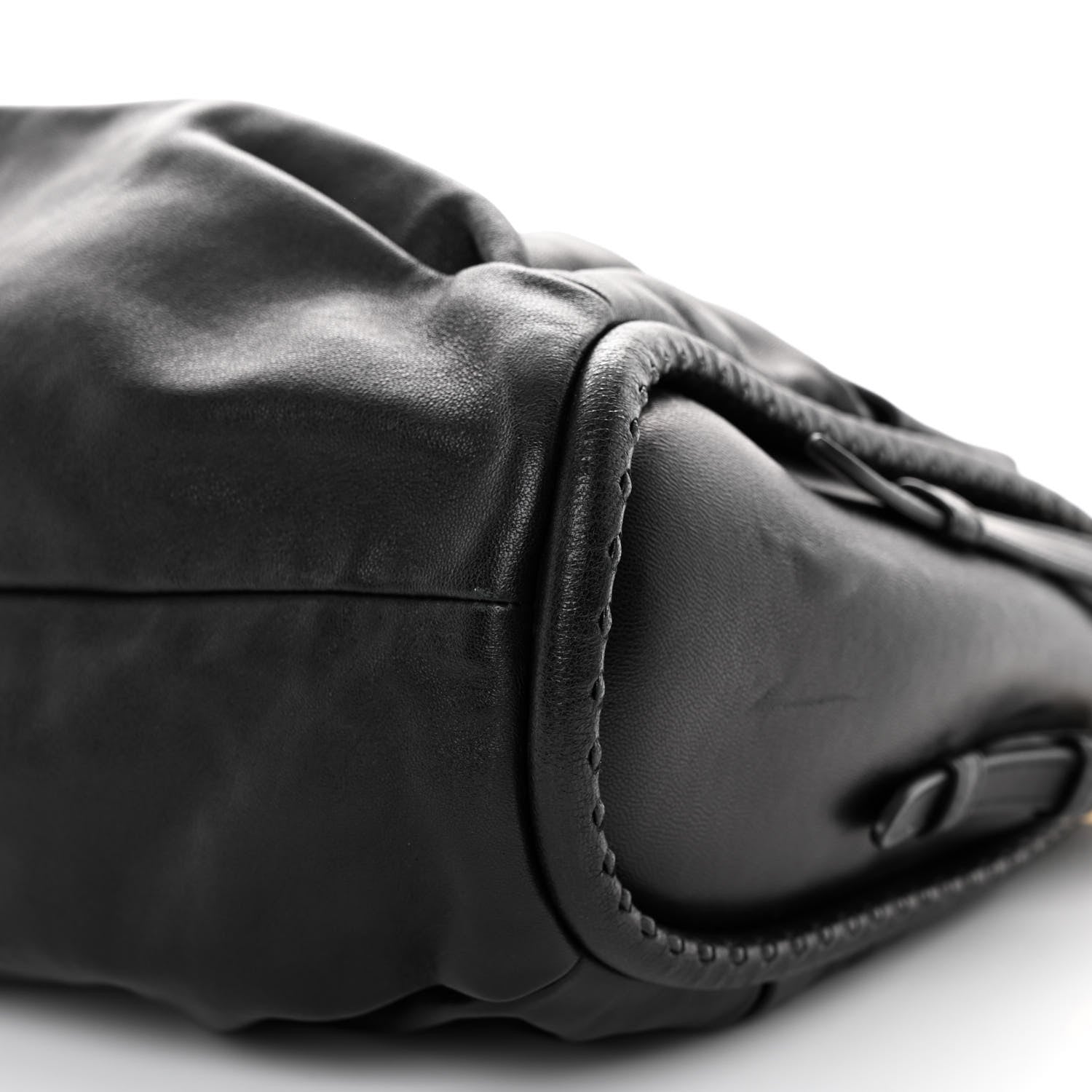 Christian Dior Lambskin Medium Libertine Hobo Black 10 of 10