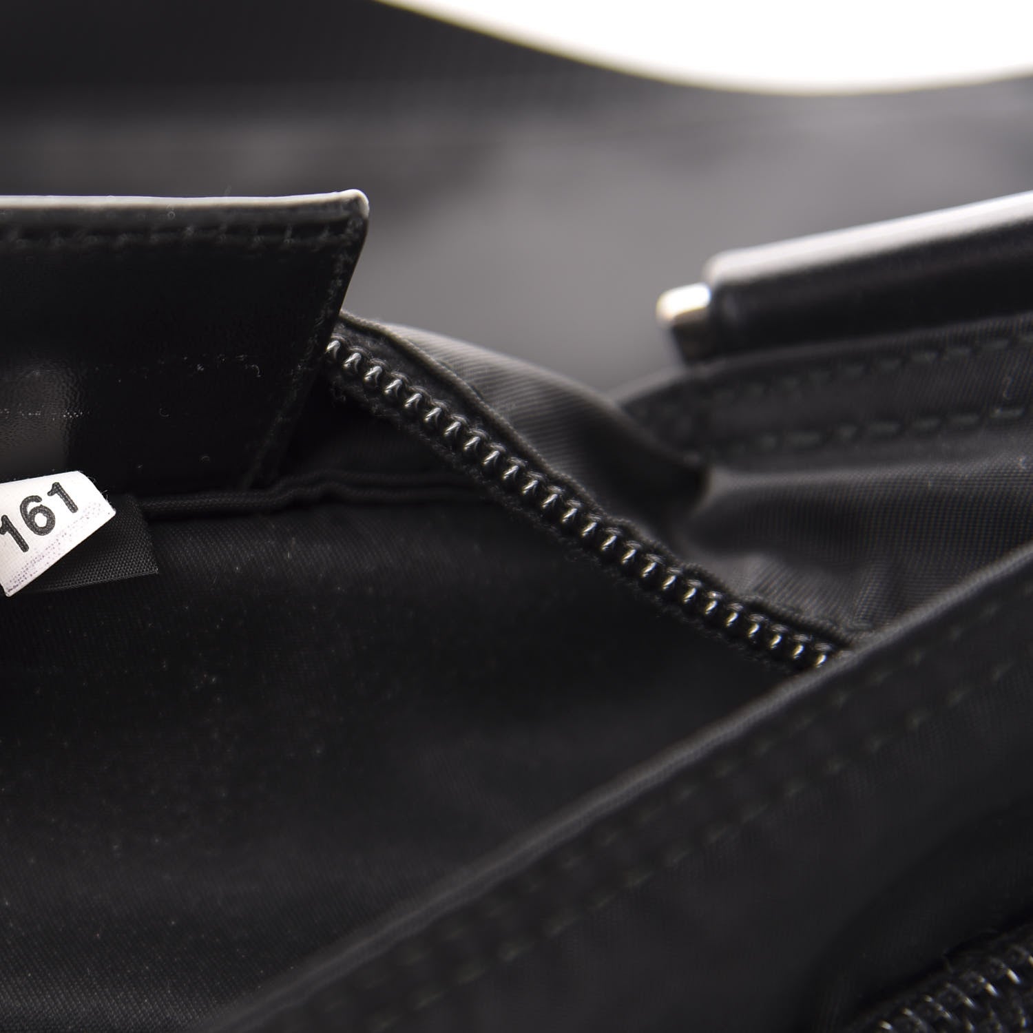 Prada Tessuto Nylon Messenger Bag Black 10 of 11