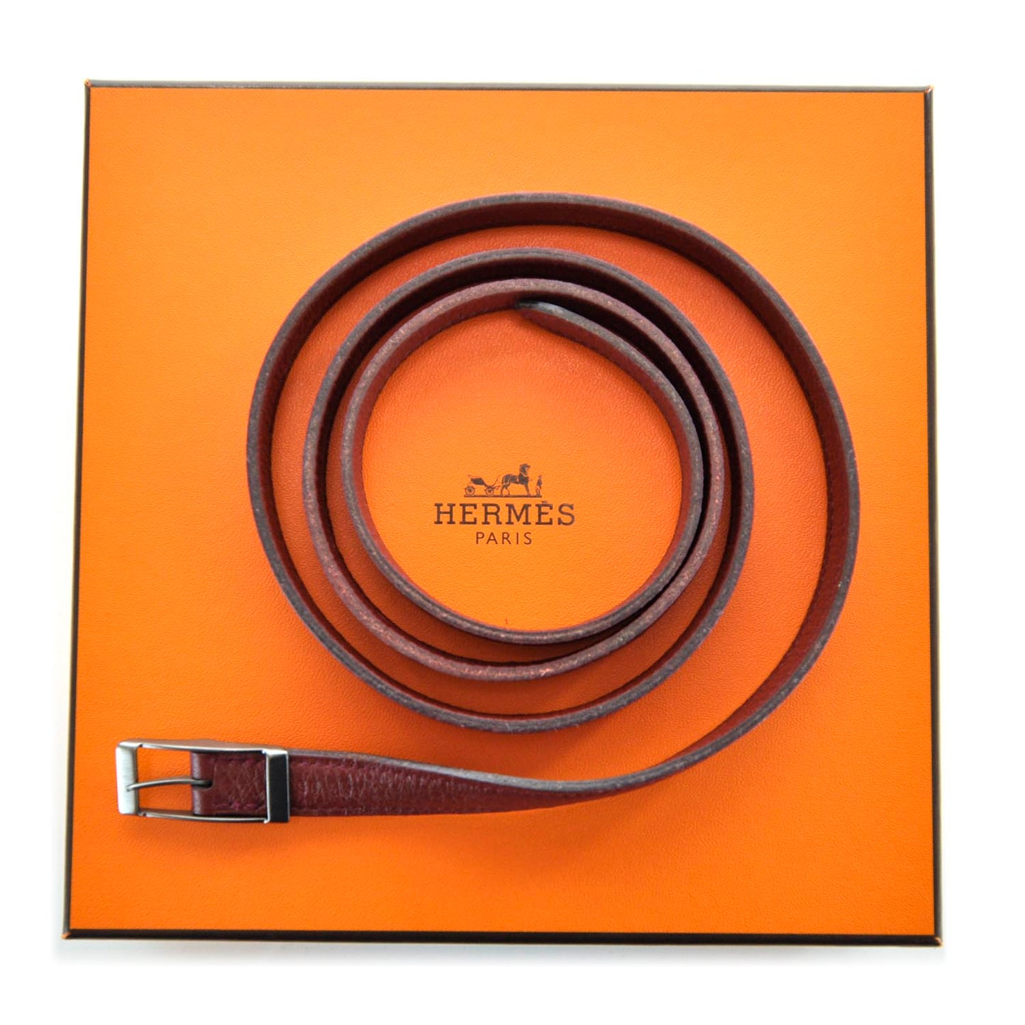 Clemence Belt 90 Rouge