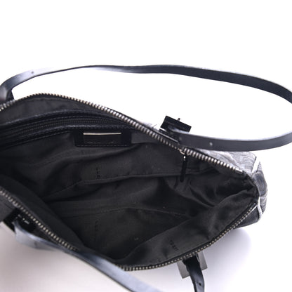 Fendi Zucchino Small Shoulder Bag Black 4 of 4