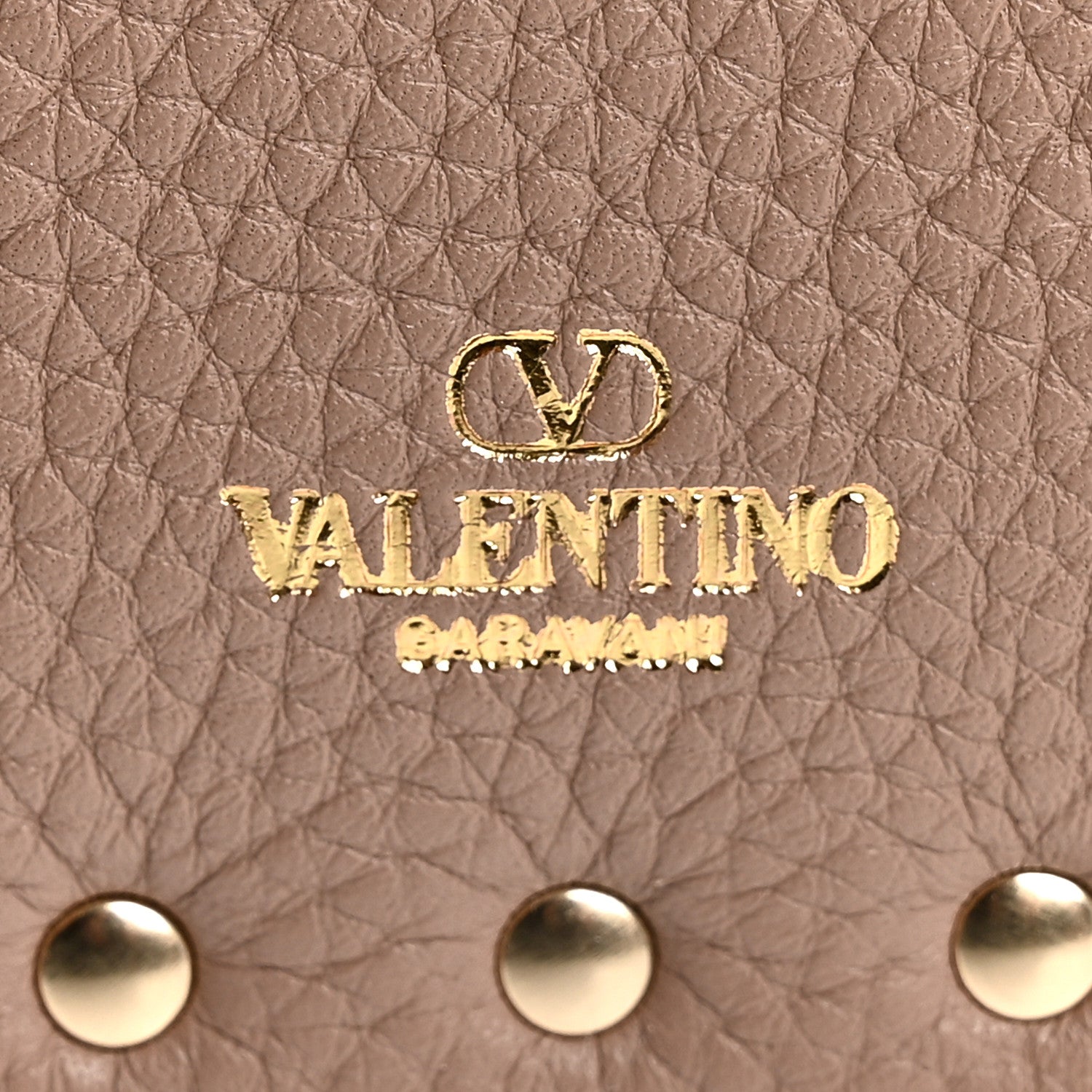 Valentino Garavani Vitello Medium Rockstud Envelope Flat Wristlet Pouch Poudre 7 of 10