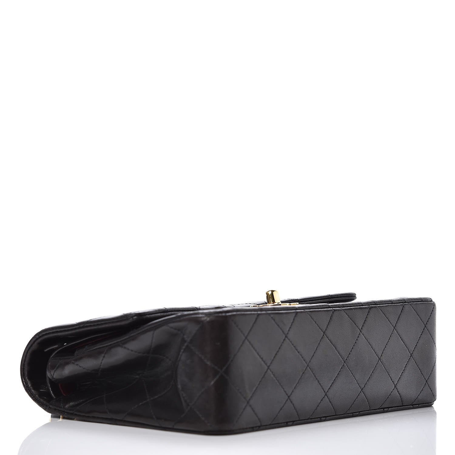 Chanel Lambskin Quilted Small Double Flap Black 4 of 11