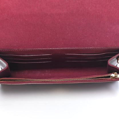 Louis Vuitton Vernis Rossmore MM Rouge Fauviste 5 of 8