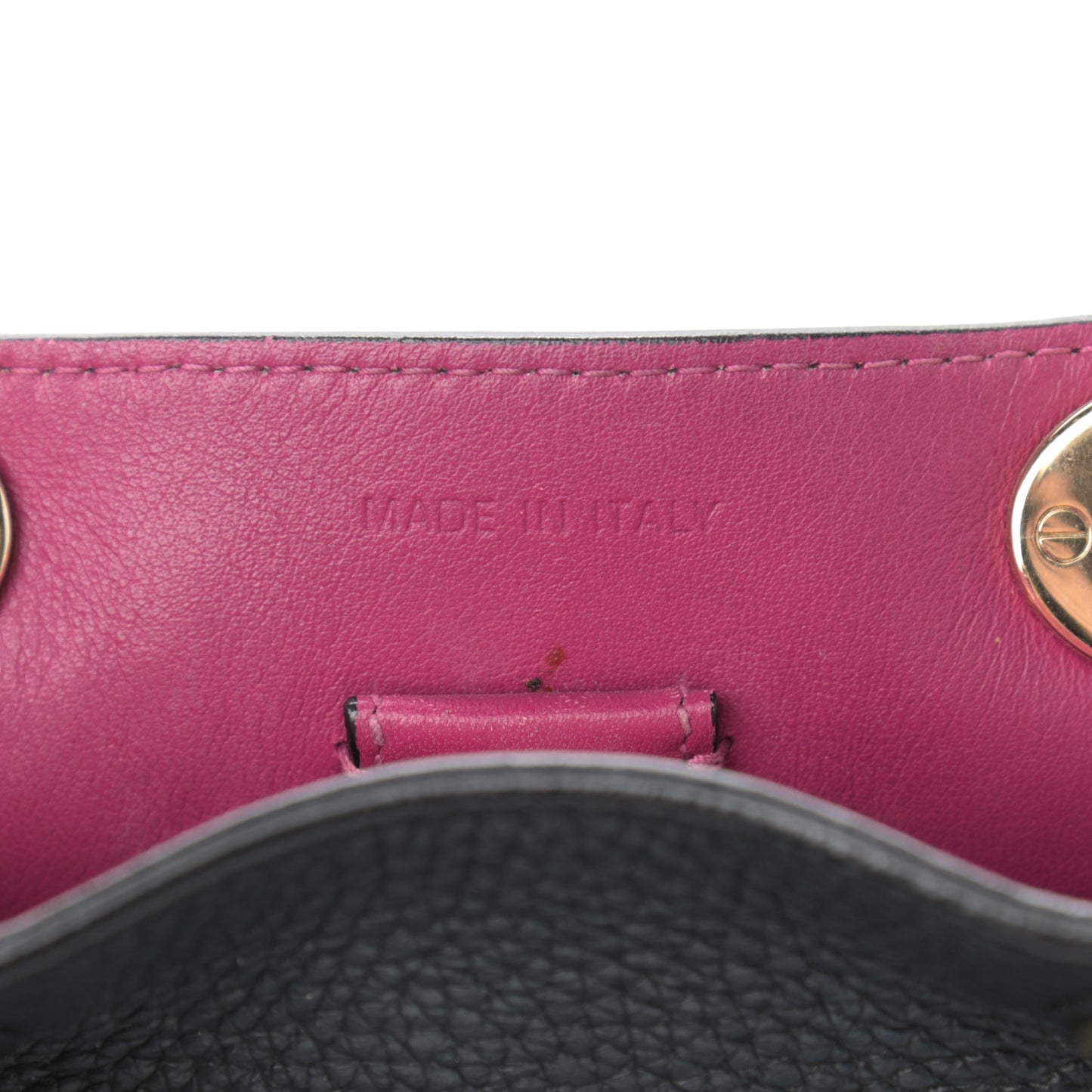 Bullcalf Small Diorissimo Tote Black Rose Indien