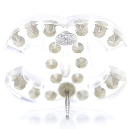 Chanel Resin Crystal CC Earrings Multi 4 of 5