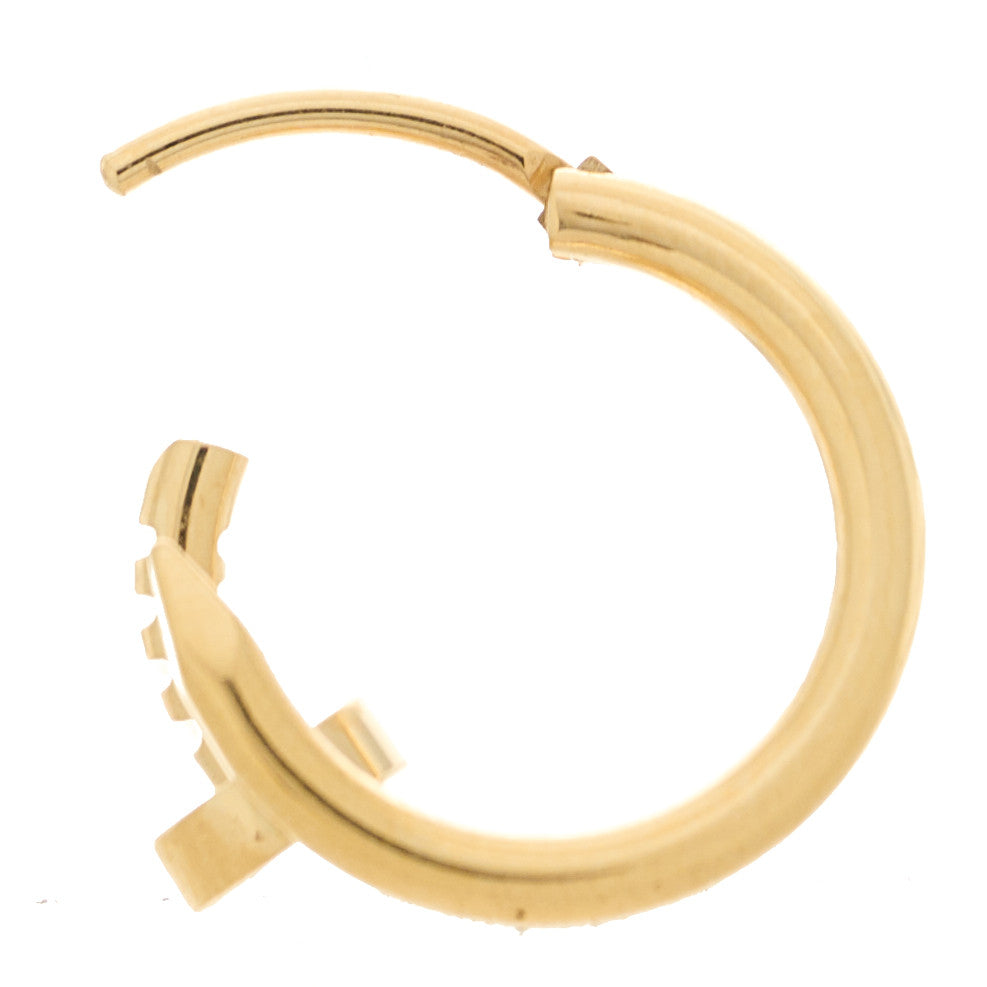 Cartier 18K Yellow Gold Juste Un Clou Single Hoop Earring 3 of 5