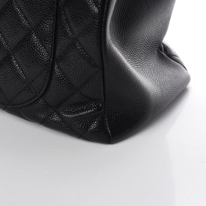 Chanel Caviar Quilted XL Grand Shopping Tote GST Black 15 of 17