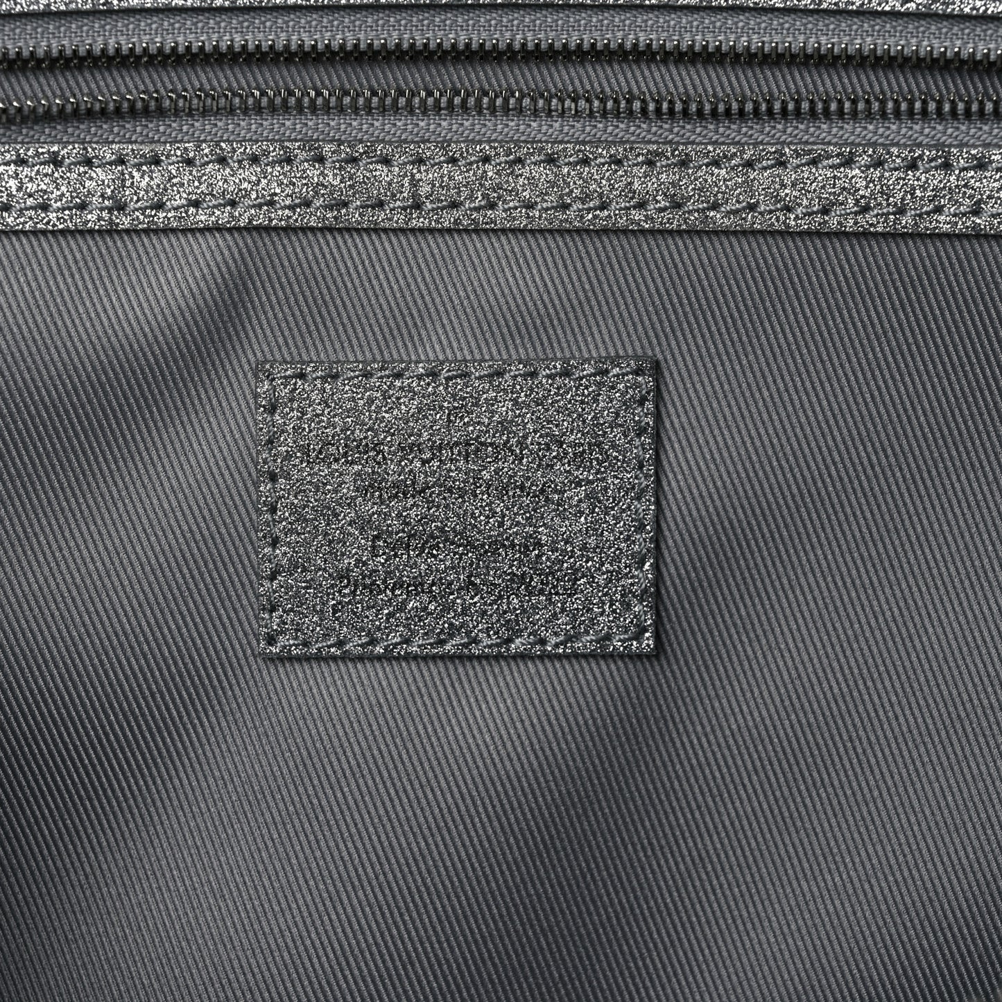 Damier Glitter Keepall Bandouliere 50 Silver